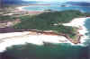Vista a�rea da Praia da Pinheira 