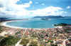 Vista a�rea da Enseada da Pinheira