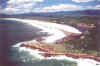 Vista a�rea da Guarda do Emba�